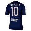 Paris Saint-Germain Ousmane Dembele 10 Hjemme 2025-26 - Herre Fotballdrakt